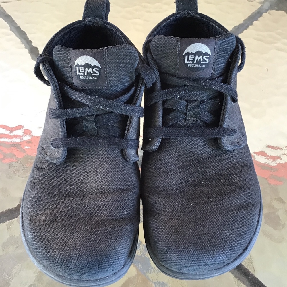 LEMS Chukka Unisex Black Men’s 7.5 Womens 9